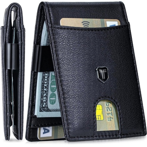 🎀 3/$20 Toughergun slim wallet with money clip‎